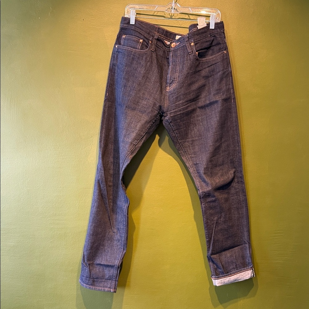 Unbranded Men's Blue Selvedge Denim Jeans